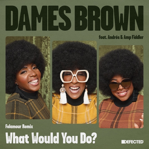 AMP Fiddler, Andrés, Dames Brown - What Would You Do - Folamour 12 Remix [DFTD635D5]